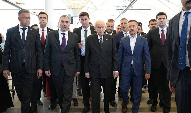 MHP Lideri Bahçeli, Ülkü Ocakları Birliği Genel Başkanlarından Doğan'ın cenaze törenine katıldı
