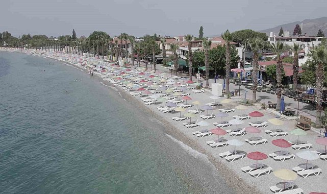 Milas Belediyesi sahillerdeki çalışmalarını tamamladı