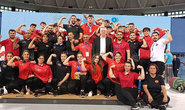 Milli halterciler, Yıldızlar ve 15 Yaş Altı Avrupa Şampiyonası'nda 61 madalya kazandı