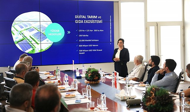 MTSO Başkanı Çakır: "Hedefimiz Mersin Agropark'ta dünya markası oluşturmak"