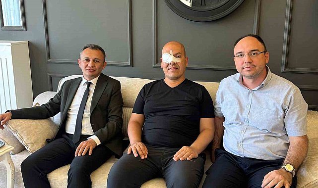 Müdür Uras'tan, saldırıya uğraya doktora 'geçmiş olsun' ziyareti