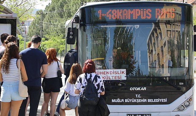 Muğla Büyükşehir Belediyesi'nden YKS öğrencilerine destek