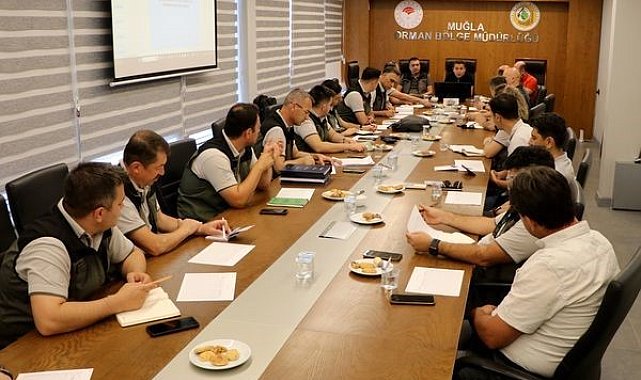 Muğla Orman Bölge Müdürlüğü'nde "Orman Yol Ağı Planları" güncelleme eğitimi düzenlendi