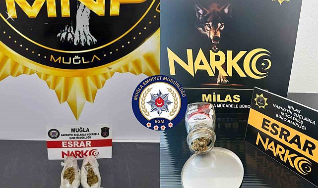 Muğla'da uyuşturucu operasyonu: 2 tutuklama