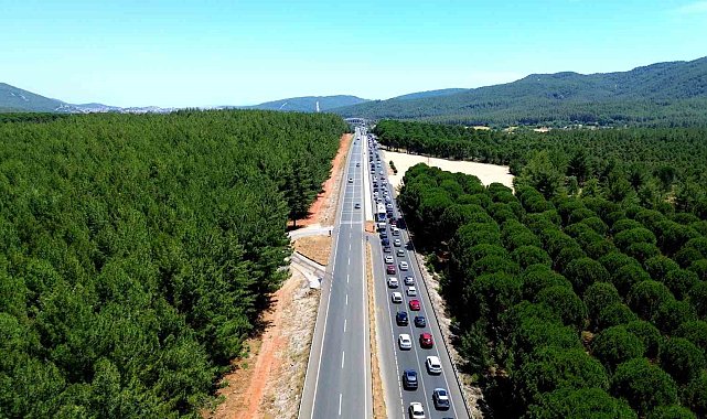Muğla'ya 3 günde 140 bin araç giriş yaptı