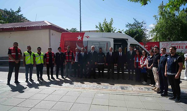 Muş'ta "mobil göç noktası aracı" hizmete girdi