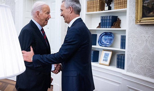 NATO Genel Sekreteri Stoltenberg, ABD Başkanı Joe Biden ile görüştü