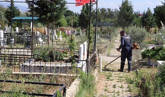 Nazilli'de bayram temizliği başladı