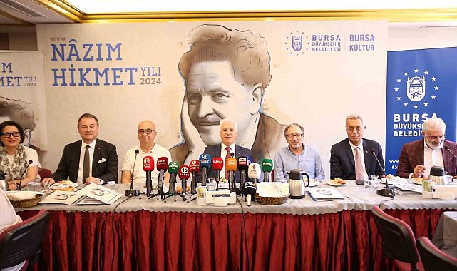 Nazım Hikmet yıl boyunca Bursa'da anılacak