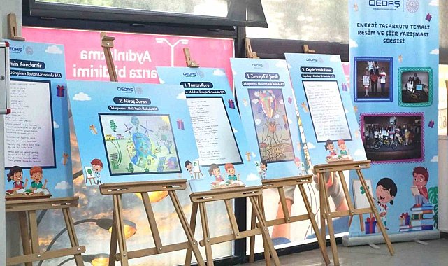 Öğrencilerin şiir ve resimleri yaz boyunca sergilenecek