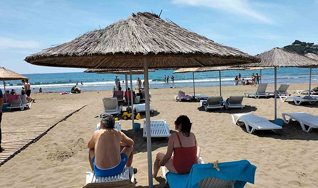 Ortaca Sarıgerme Sarçed halk plajı misafirlerini ağırlamaya başladı