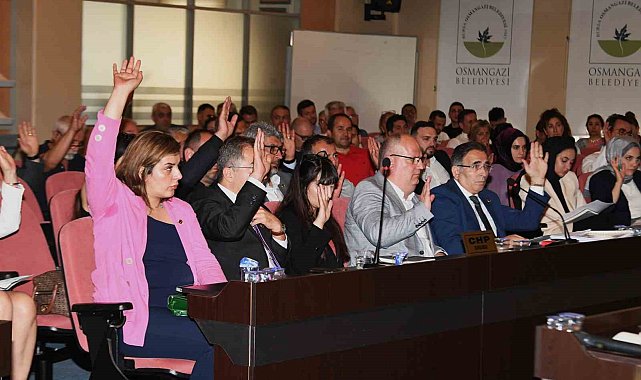 Osmangazi Belediye Meclisi'nde bir ilk: Belediye meclis toplantısı canlı yayınlandı