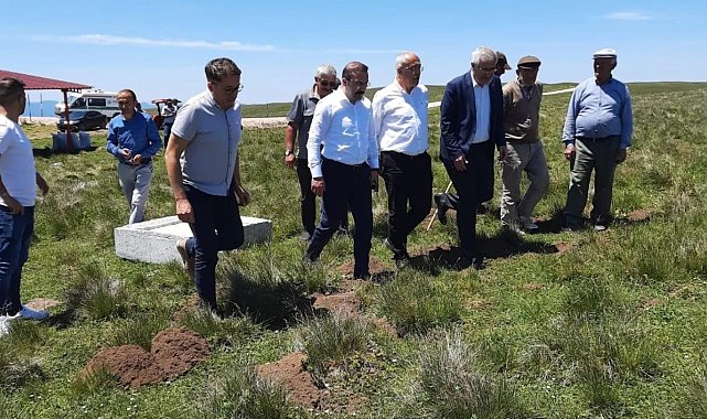 Ot verimini artırmak için 80 ton gübre dağıtıldı