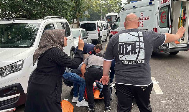 Otomobille motosiklet çarpıştı: "Bile bile vurdun"