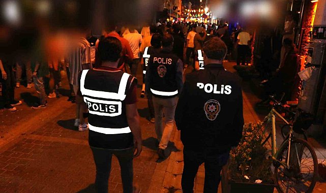 Polis ekiplerinden kent merkezinde asayiş uygulaması