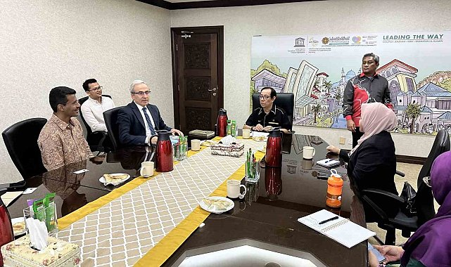 Rektör Demir'den GİBTÜ'nün uluslararası vizyonunu güçlendiren temaslar
