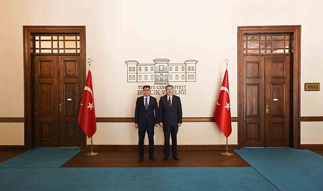 Rektör Kaplancıklı'dan ilk ziyaret Vali Aygöl'e