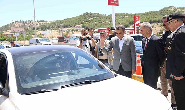 Saatte ortalama bin 600 aracın geçtiği Burdur'da, bayram boyunca 7 bin 118 güvenlik personeli görev alacak