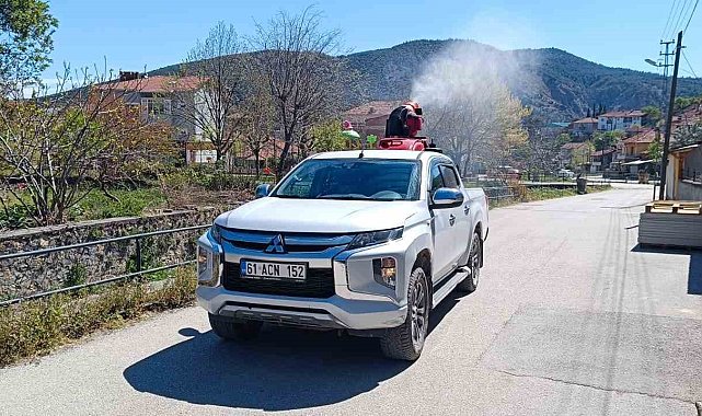Sağlıklı bir yaz için ilaçlama çalışmaları devam ediyor
