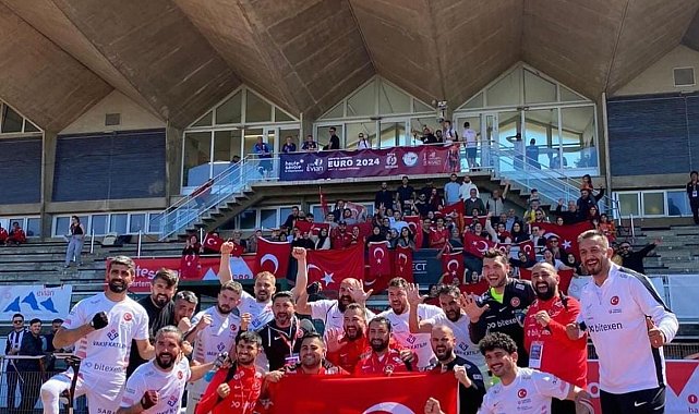 Şahinbeyli Ampute oyuncular, milli takımla Avrupa'ya damga vurdu