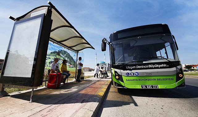 Sakarya Büyükşehir otobüsleri bayramın 4 günü de ücretsiz
