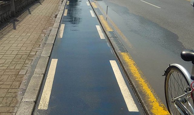 Sakarya'da bisiklet yollarında bayram hazırlığı