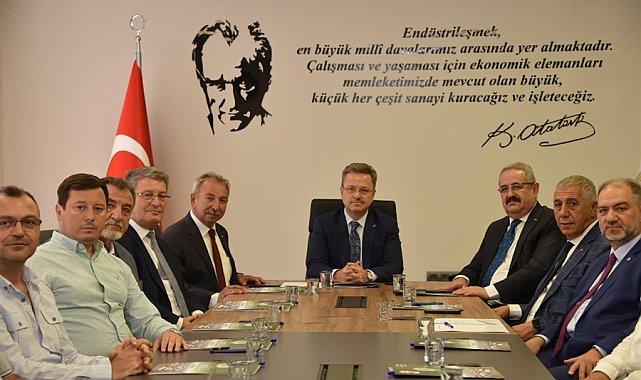 Salihli OSB toplantısı Vali Ünlü başkanlığında yapıldı