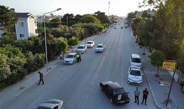 Samandağ'da trafik denetimi