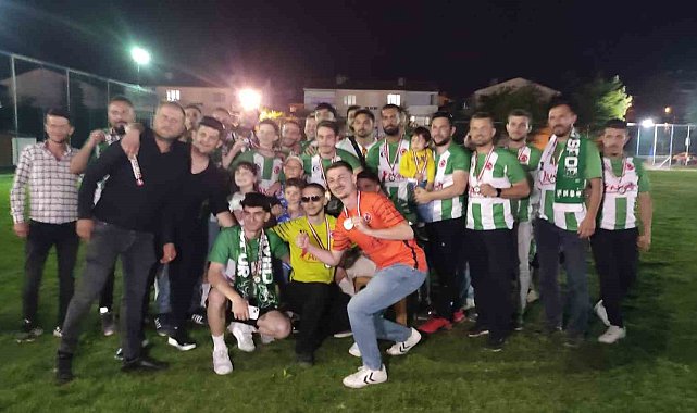 Şampiyon Cihangazispor'da coşkulu kutlama