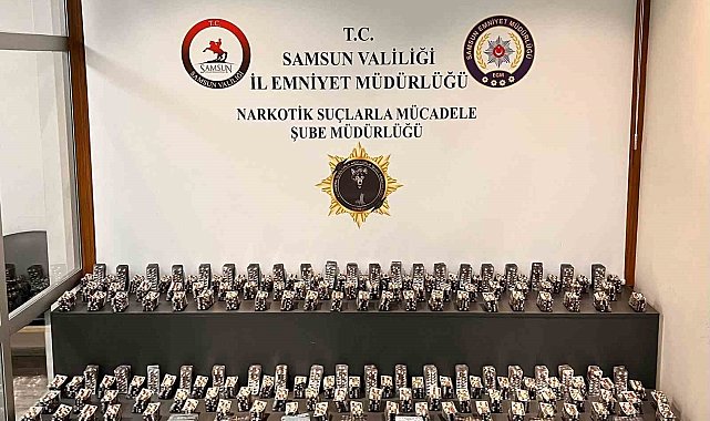 Samsun'da 19 bin 558 adet sentetik ecza ele geçirildi: 3 gözaltı
