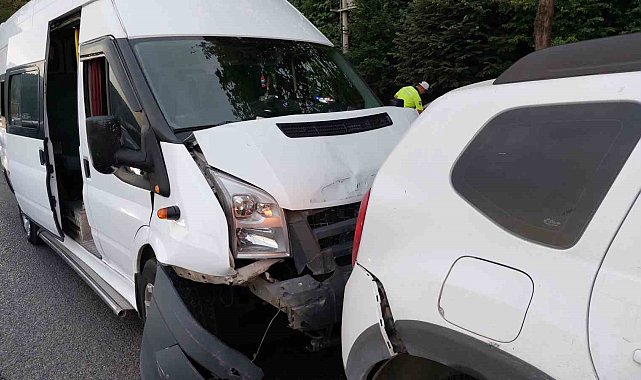 Samsun'da zincirleme trafik kazası: 3 yaralı