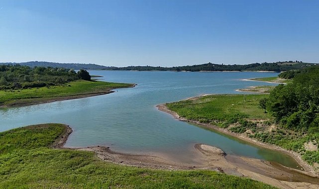 Samsun'un içme suyu ihtiyacını karşılayan barajda su seviyesi yüzde 38'e düştü
