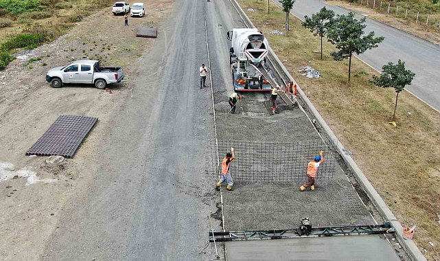 Samsunspor stadı yol düzenleme çalışmaları başladı