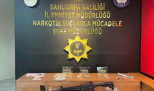 Şanlıurfa'da uyuşturucu operasyonunda 4 gözaltı