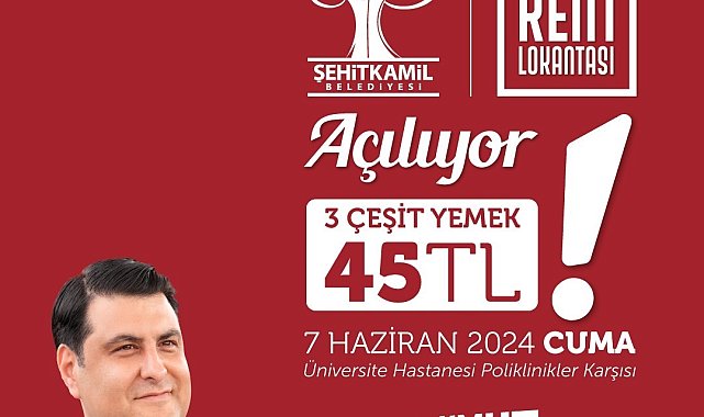 Şehitkamil ilk kent lokantasını açıyor