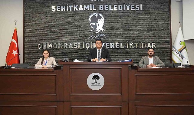 Şehitkamil'de meclis toplantısı yapıldı