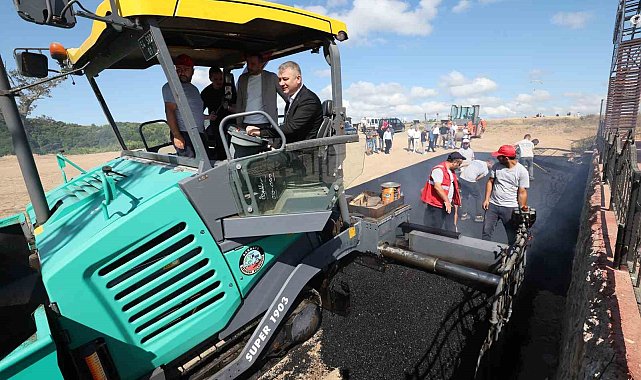 Serdivan Kırantepe yolu asfalt çalışmaları başladı