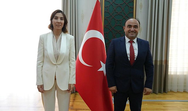 Seydikemer'de bayramlaşma töreni yapıldı