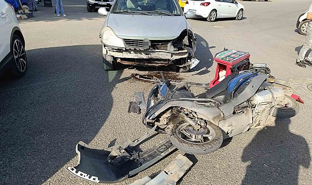 Siirt'te otomobilin çarptığı motosiklet sürücüsü yaralandı