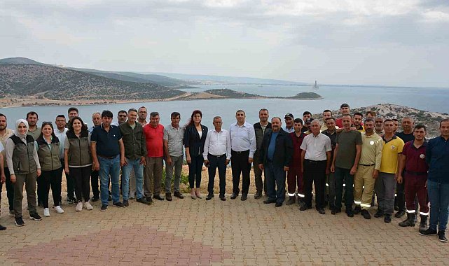 Silifkeli muhtarlar orman yangınları konusunda bilgilendirildi