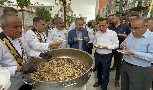 Silopi'de patenti alınan 'Cudi Pilav'ının festivali yapıldı
