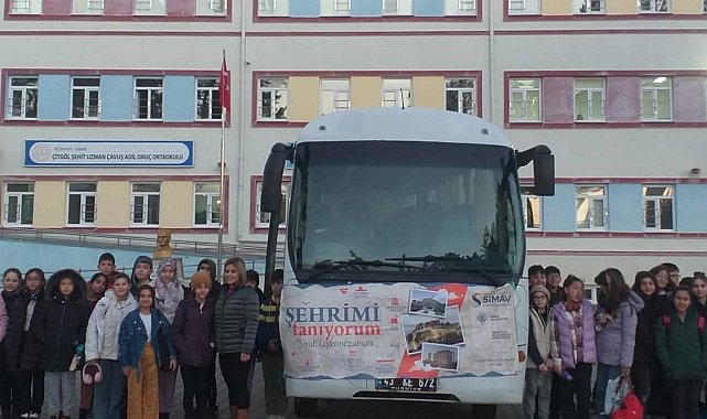 Simav'da 590 öğrenci Kütahya ve ilçelerindeki tarihi yerleri tanıdı