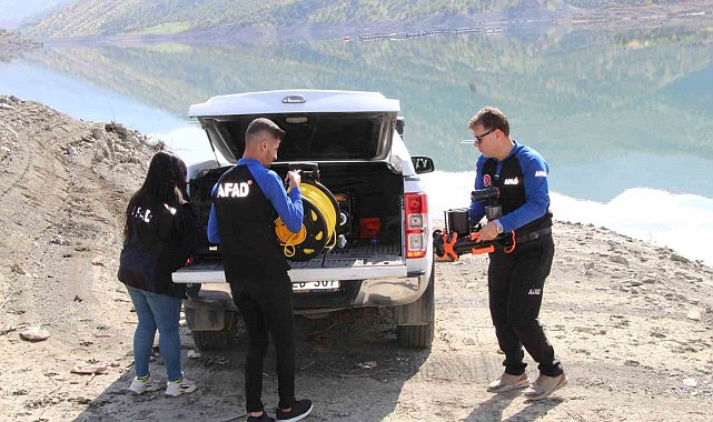 Şırnak AFAD, su altı dron ile boğulma vakalarına daha hızlı müdahale ediyor