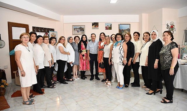 Sivrihisarlı kadınların 'El Emeği ve Göz Nuru Sergisi' yoğun ilgi gördü