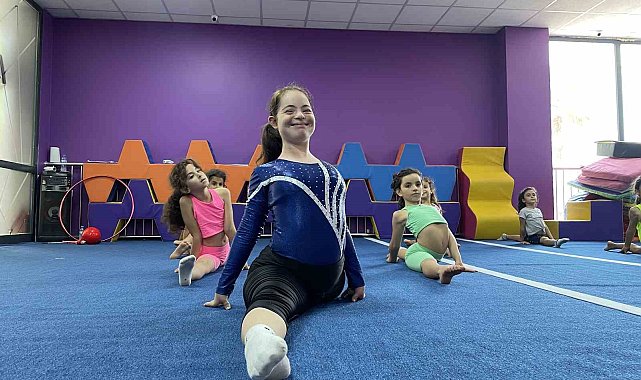 Sosyalleşmesi için jimnastiğe başladı, o artık dünya şampiyonu