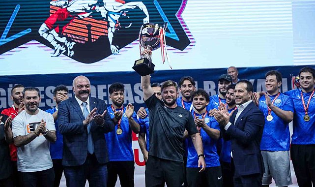Süper Lig Serbest Güreş Final Four müsabakalarında şampiyon ASKİ