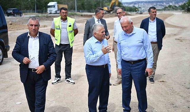 Talas Bulvarı ile Mehmet Özhaseki Bulvarı'nı birbirine bağlayacak ana arterde inceleme