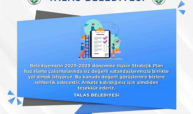 Talas&#039;ta stratejik planlama için anket
