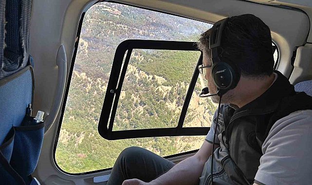 Tarım ve Orman Bakanı Yumaklı: Çanakkale-Eceabat yangını kontrol altına alınmıştır