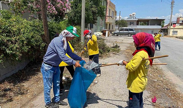 Tarsus'ta temizlik seferberliği